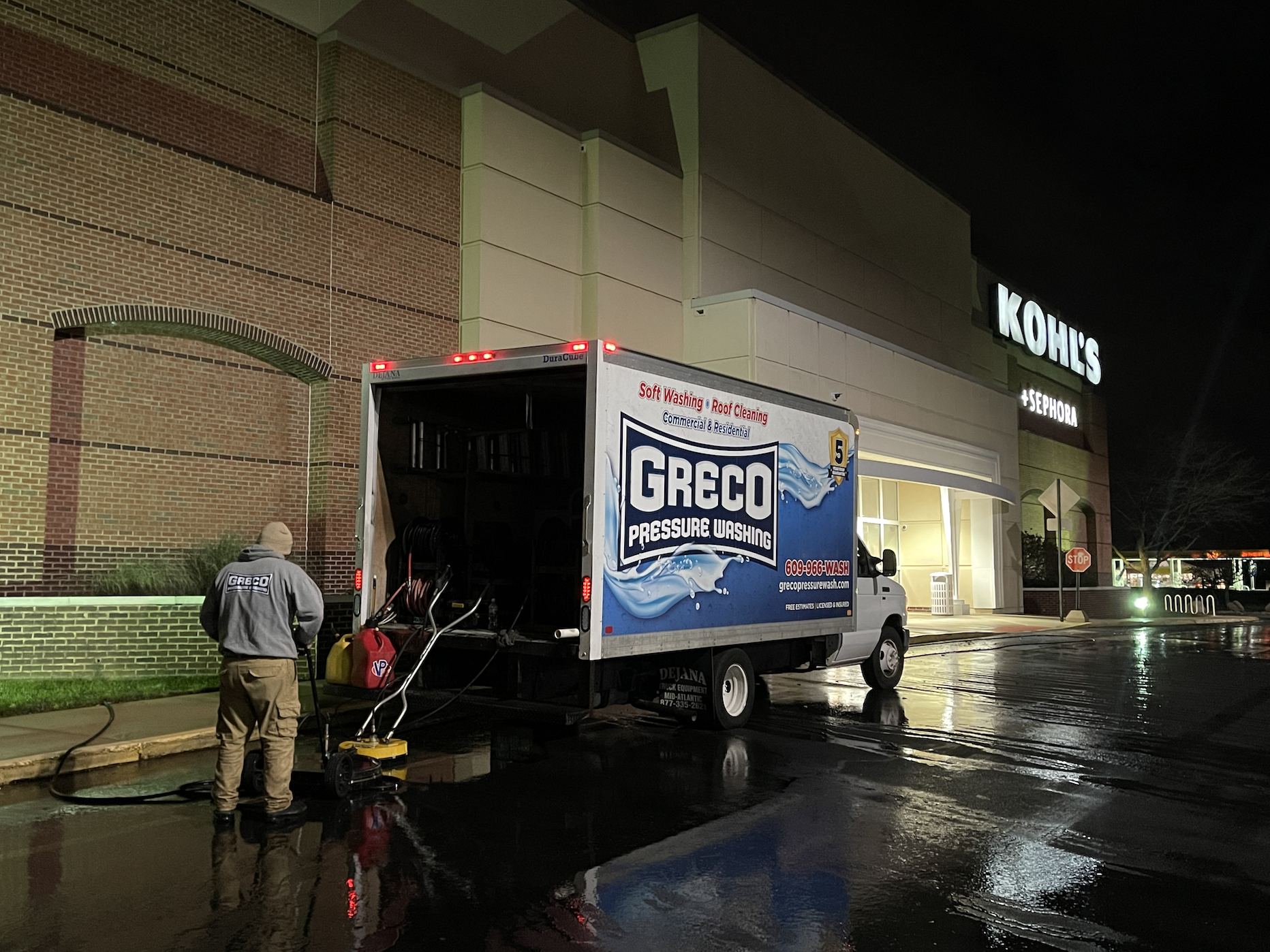 Commercial Concrete Cleaning South Jersey